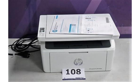 printer HP type laserjet Pro MFP M28w, werking niet gekend